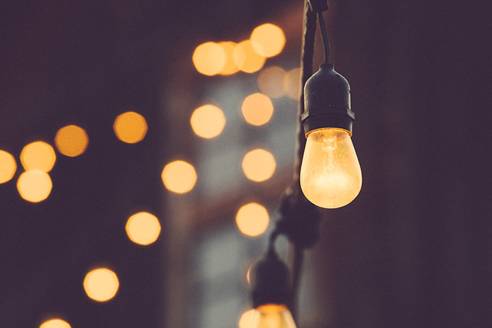 Yellow String Lights